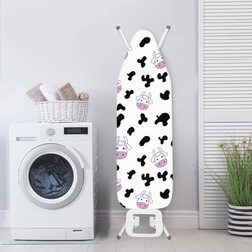 Personalized Iron Board Cover with Cow Print