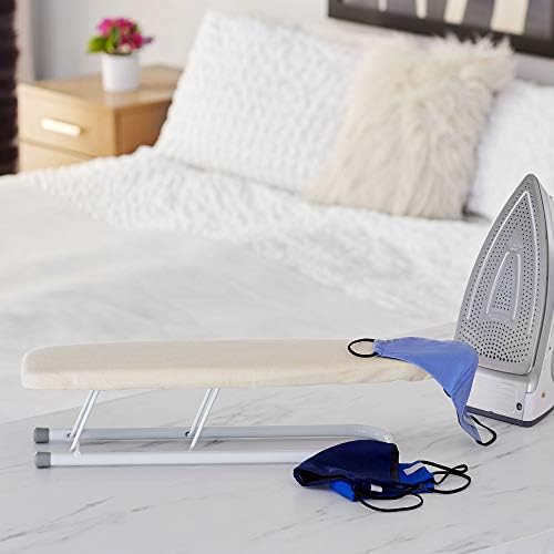 Household Essentials Basic Sleeve Mini Ironing Board - White 45x20