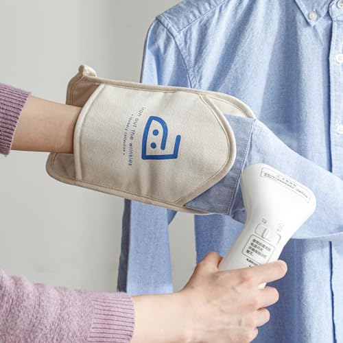 SHIMOYAMA Garment Steamer Glove Heat-Resistant Gloves for Fast Smooth Ironing