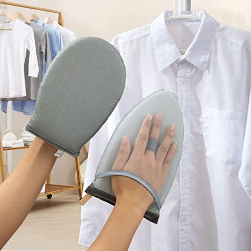2-Piece Heat-Resistant Anti-Steam Garment Steamer Gloves