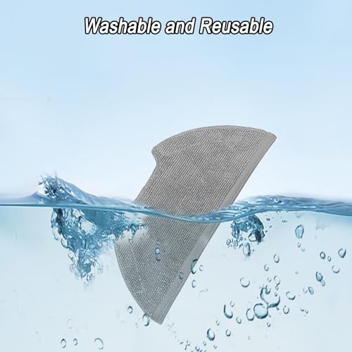 Reusable Replacement Mop Pads for Eureka E10s E20 Plus Robot Vacuum