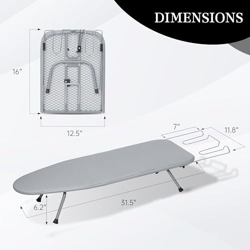 Compact Ironing Board for Small Spaces
