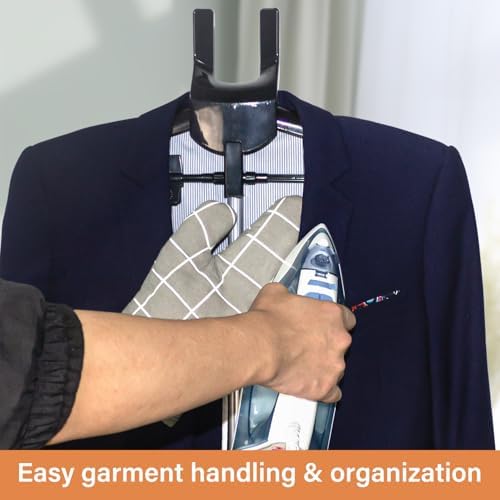 Steamer Rack for Clothes with Ironing Gloves - Garment Steamer