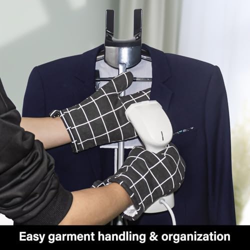 1 Pair Thick Anti-Steam Garment Steamer Gloves Heat-Resistant