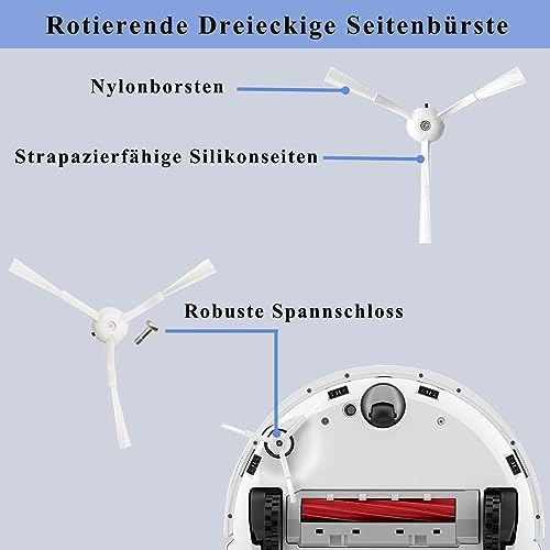 10-Piece Replacement Kit for Roborock Q Revo