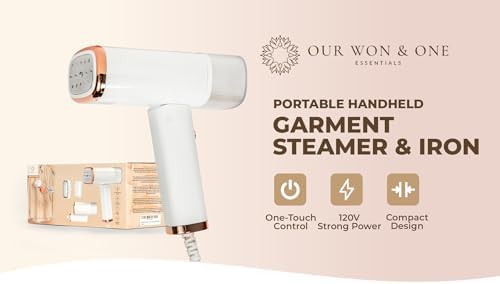 20 Second Fast Heat Up 1000W Travel Steamer