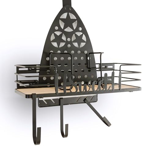 Smart Ironing Hanger 35x6x175-inch Wall-Mount Organizer
