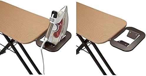 High-Quality Mesh Steel Top Ironing Board with Silver Finish