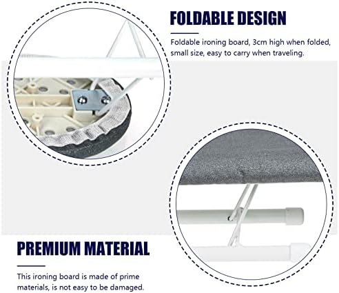 VOSAREA Ultimate Travel Ironing Pad Flat Ironing Solution for Small Spaces