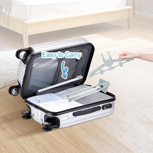 CINPIUK garment steamer rackAdjustable Metal Steamer Rack for ClothesGrey