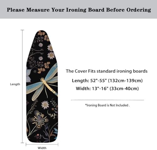 Hinthetall Boho Dragonfly Iron Board Cover
