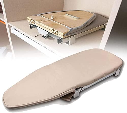 Retractable and foldable ironing board