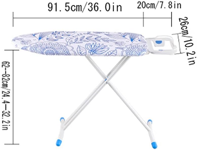 Pro Folding Ironing Board jb222 Color Blue