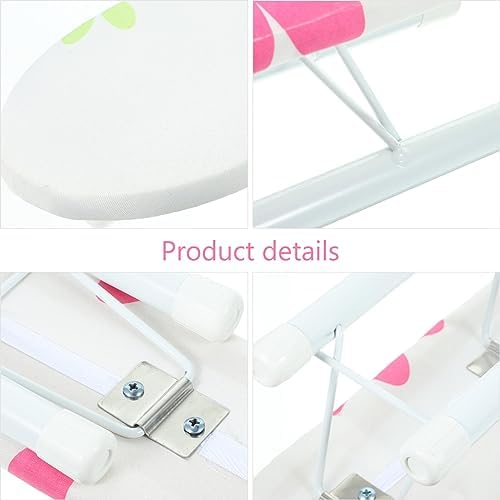 Compact Multi-Purpose Ironing Board with Iron Holder