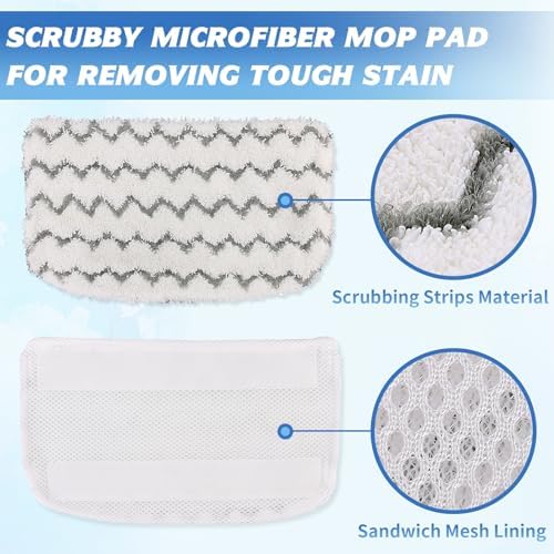Update Your Shark Steam Mop with Tidy Monsters 6-Pack Microfiber Pads