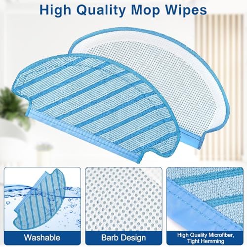 Mop Cloth Set for Ecovacs Deebot Ozmo brushes MPRP