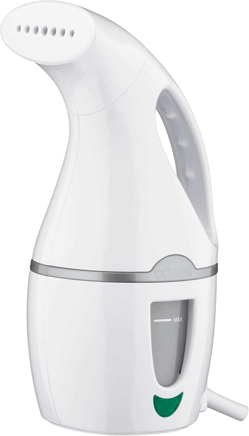 Conair Handheld Travel Garment Steamer 1100W White