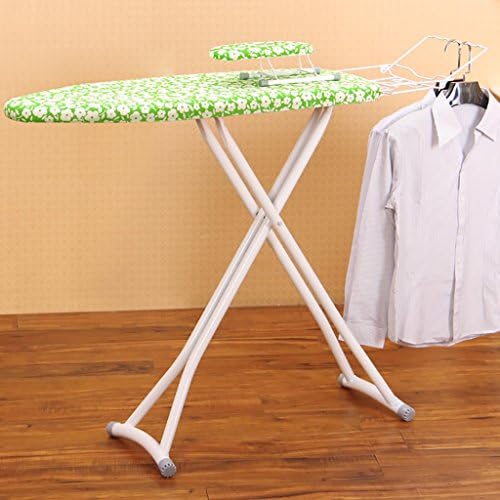 110x31x86cm Folding Ironing Board with Plant Pattern