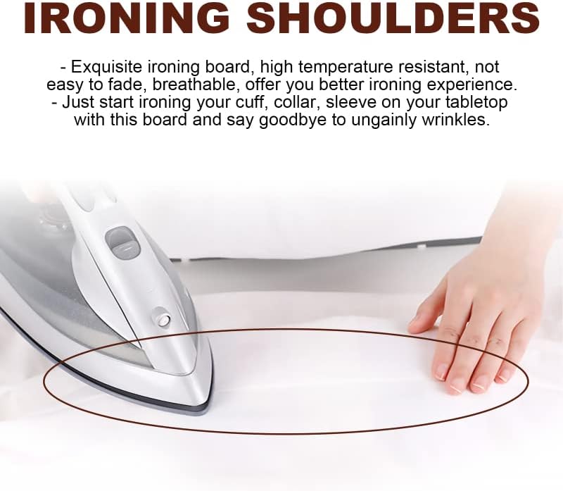 Zhdbd Small Ironing Board - Foldable Portable Home Use