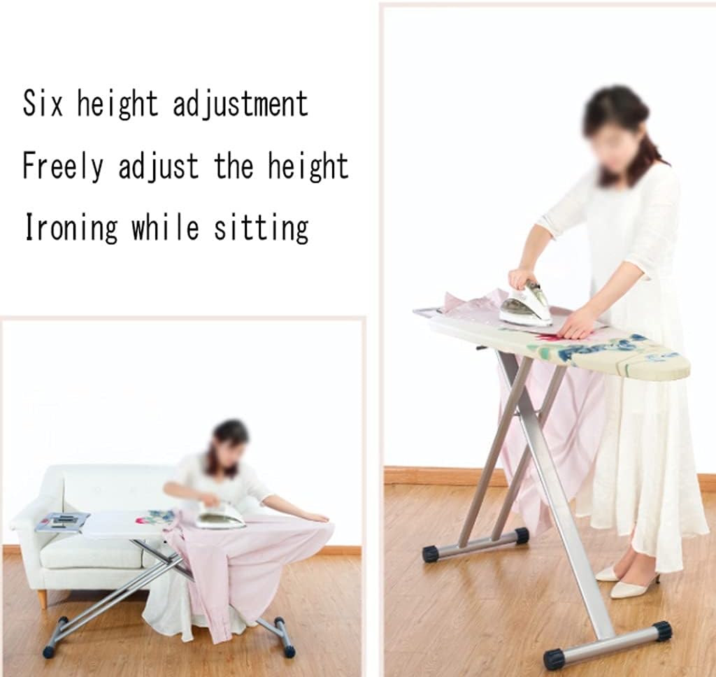 Sturdy Lightweight Adjustable Ironing Board for Home Travel Use