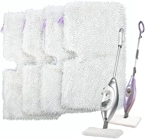 Flammi Steam Pocket Mop Replacement Pads 4 Pack for Shark Models