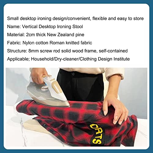 3PCS Solid Wood Ironing Board for Home Commercial Use