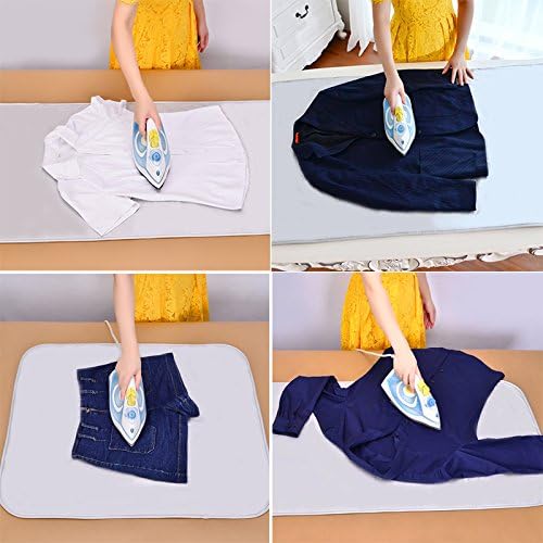 TINTON LIFE - Foldable Ironing Mat Heat-Resistant Double-Sided 70x80 cm
