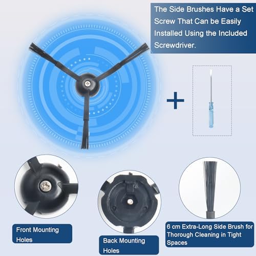 Bluearks Replacement Parts for Roborock Q Revo SQ ProQ Plus Kit