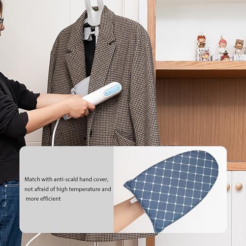 Foldable Ironing Rack with Adjustable Hanger for Home Outdoor Use