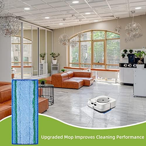 8-Piece Premium Mop Pad Set for iRobot Braava Jet M6 Ultimate