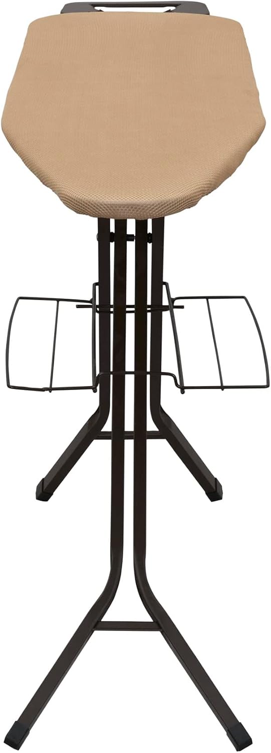 High-Quality Mesh Steel Top Ironing Board with Silver Finish