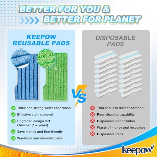 Reusable Shark Vacuum Mop Pads
