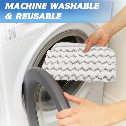 Update Your Shark Steam Mop with Tidy Monsters 6-Pack Microfiber Pads