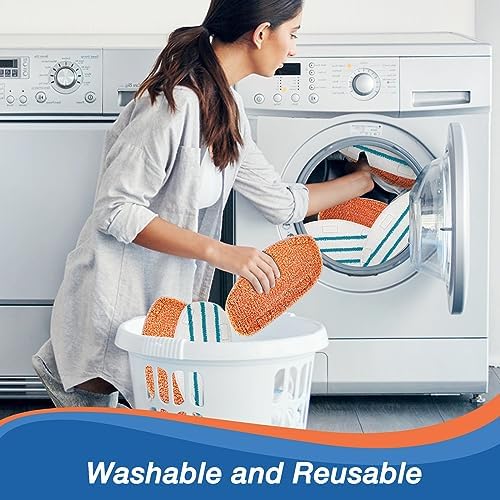 8-Piece Steam Mop Pads for PurSteam