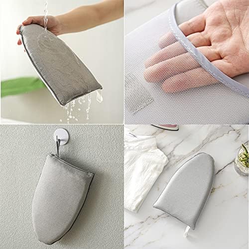 Ulikitty Garment Steamer Mitt Heat Resistant Waterproof Anti Steam Glove