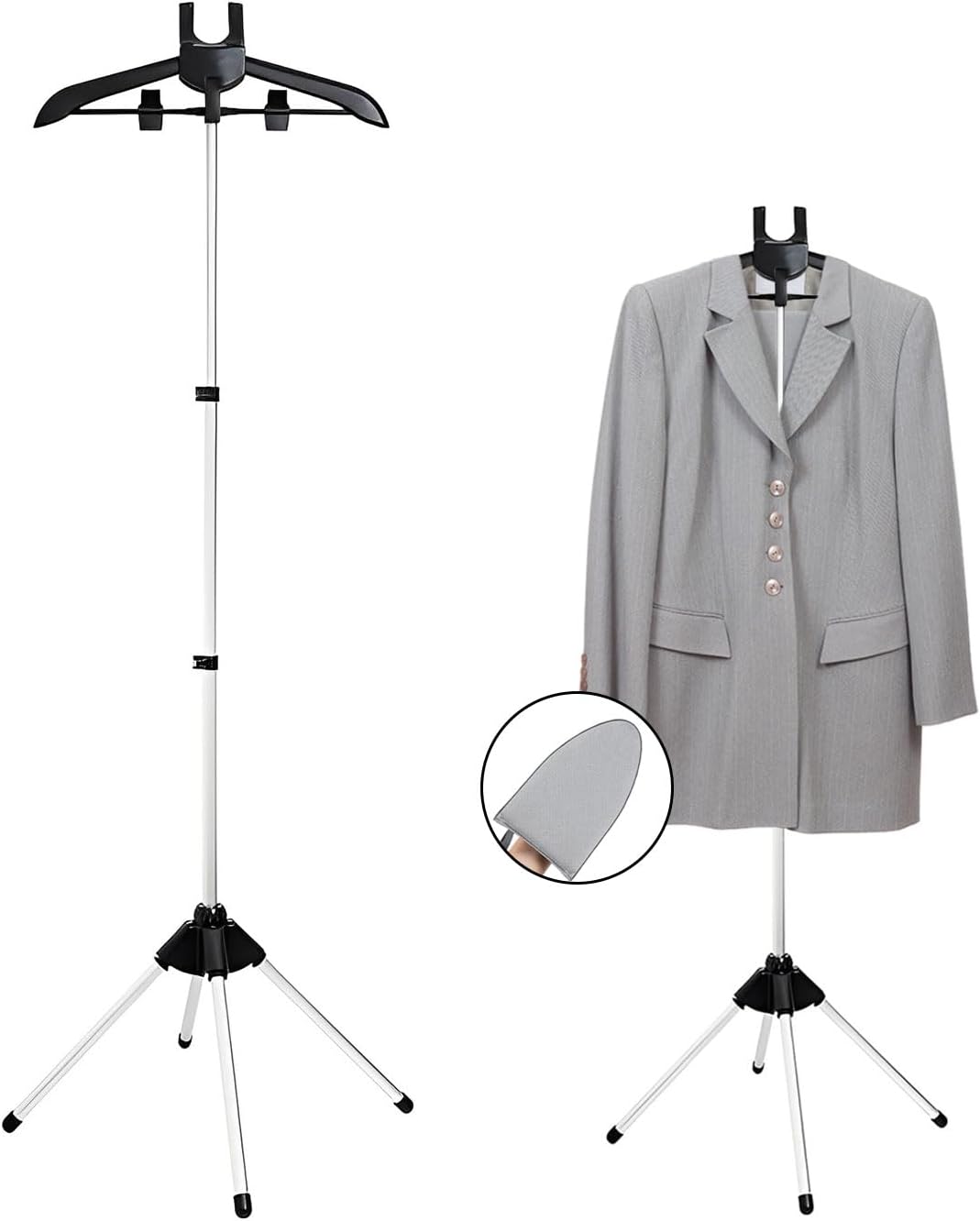 Adjustable Steamer Stand for Clothes Foldable Portable Garment Steamer
