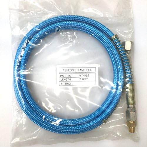 Cutex Flexible Teflon Steam Hose 7-Ft Compatible for All Steam Irons