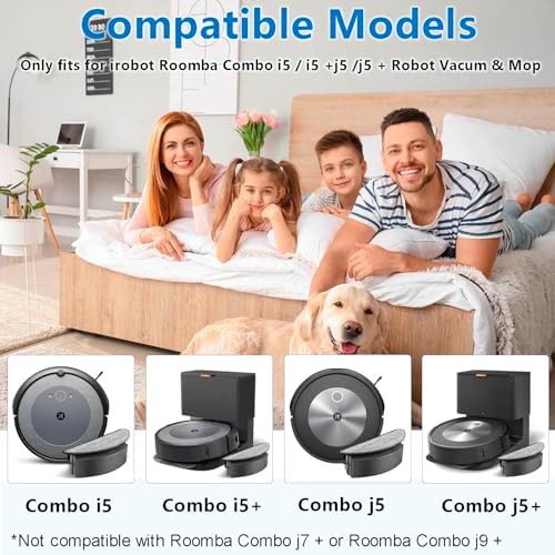 BUXEBUX Replacement Parts for Roomba Combo i3 i5 j5 j5 Plus versions