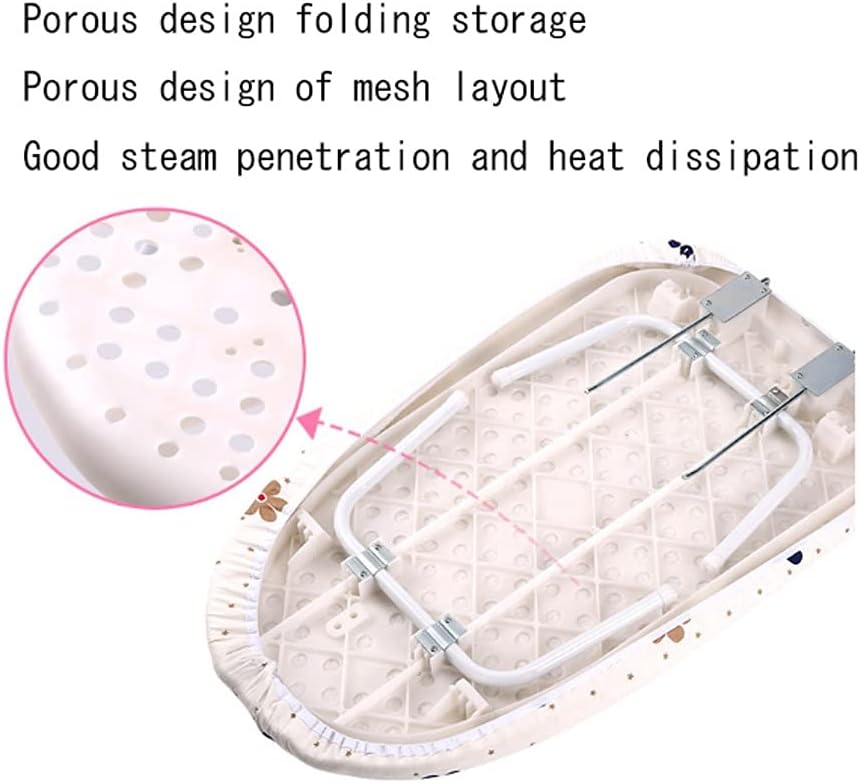 Portable Folding Ironing Board with Heat Sleeve
