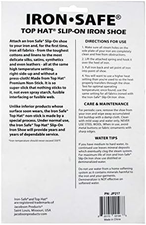 Iron Safe Slip-On Ironing Shoe Protect Your Irons