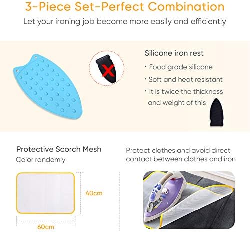 YQMAJIM upgraded ironing mat set