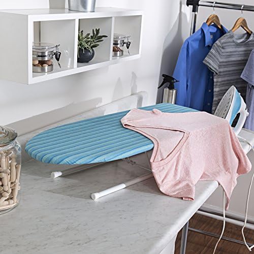 Lightweight retractable ironing board for easy cleaning and ironing in small spaces