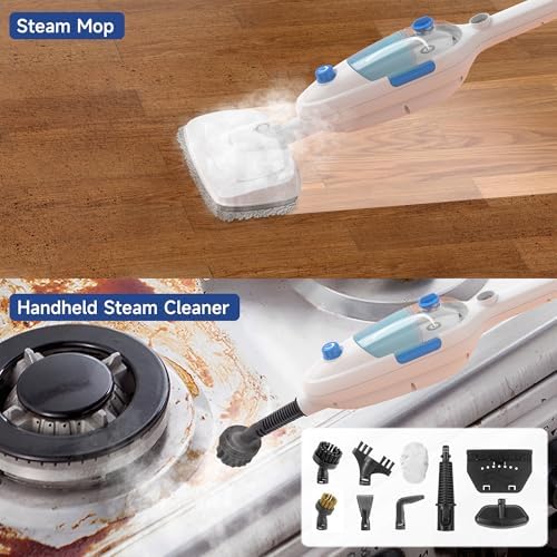 9-Piece Neugo Steam Mop Accessories Kit for Whole Home Cleaning
