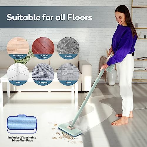 10x Powerful Steam Mop for All Surfaces