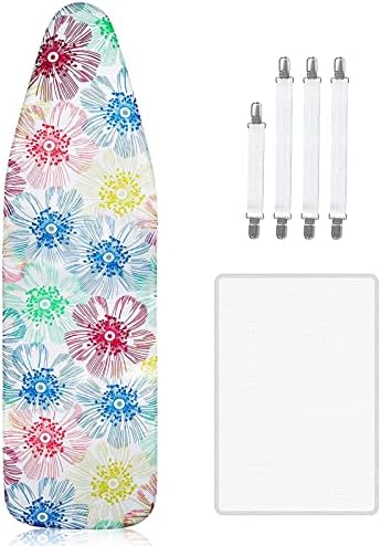 Newthinking Ironing Board Cover 15x54 Inch Scorch-Resistant and Durable