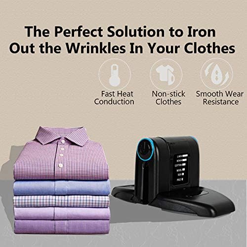 Portable Folding Mini Collar Iron 6 Heat Settings