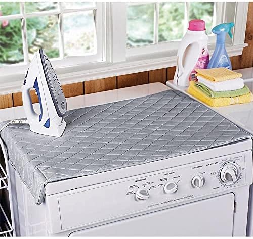 Iron Anywhere Travel Home Heat-Resistant Non-Stick Quilted Magnetic Iron Mat 18x31