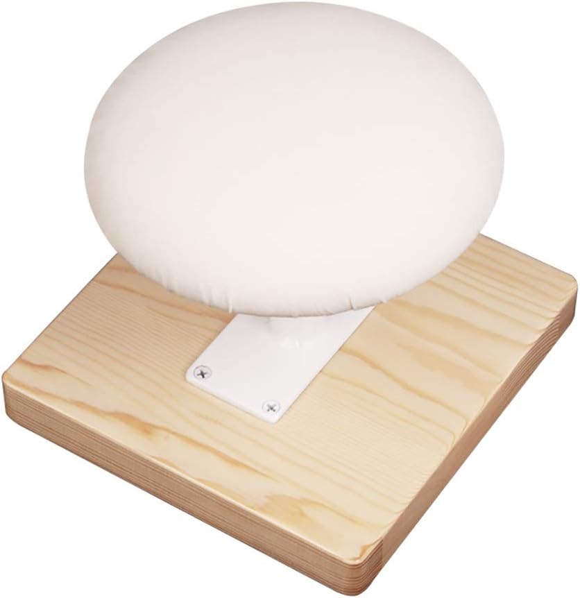EnhancedRound Solid Wood Ironing Table