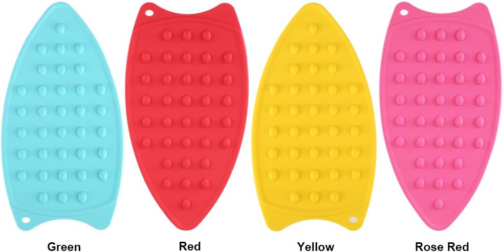 Silicone Iron Hot Protection Rest Pad Mat Safe Surface Iron Stand Mat