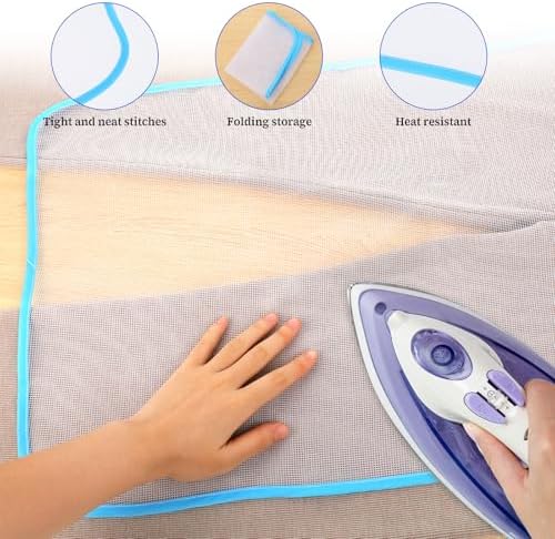 Molain 2-Pack Scorch-Saving Pressing Cloth for Ironing